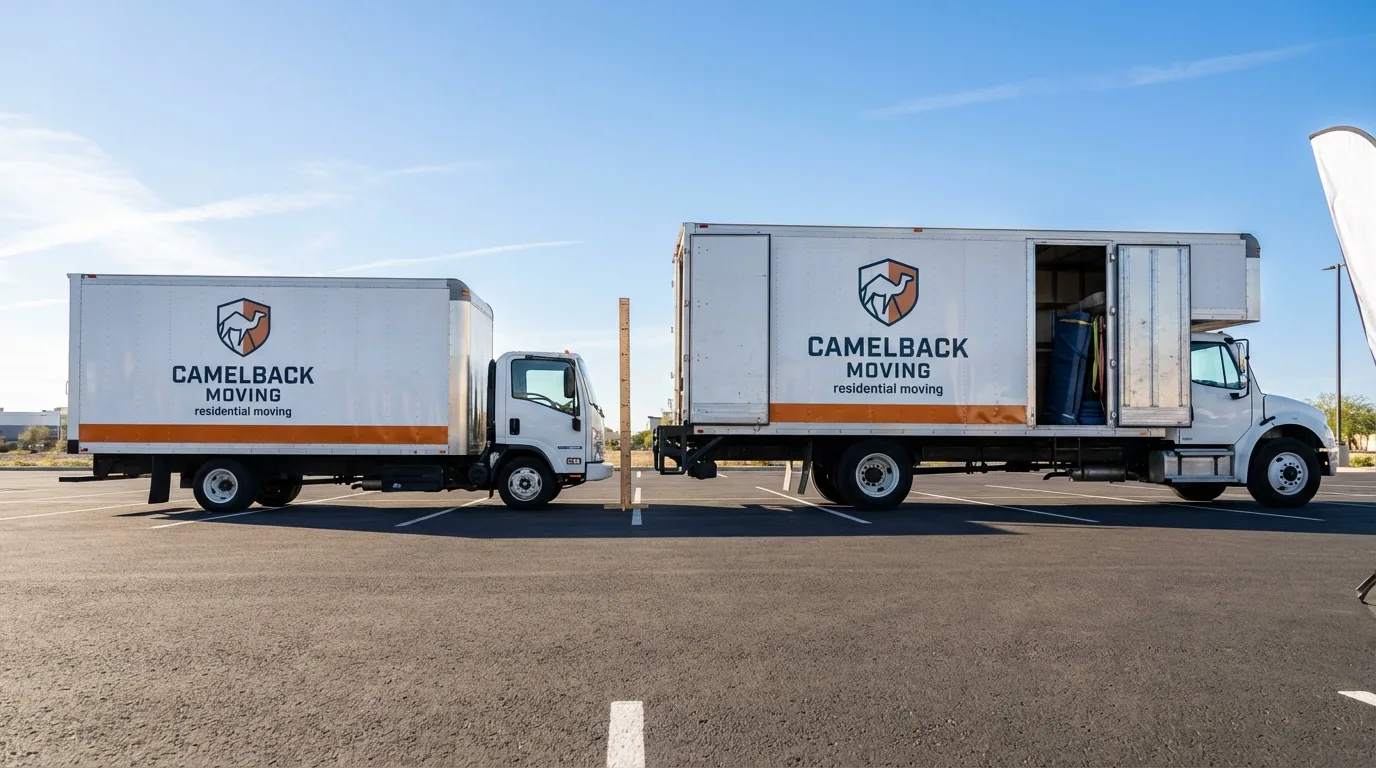 Moving truck size capacity guide in Waynesboro